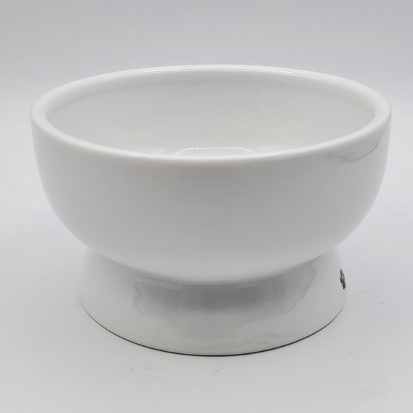 Neco Ichi Raised Cat Water Bowl, Cat, Ceramic, Paw Prints and Cat Silhouette - Picture 4 of 9